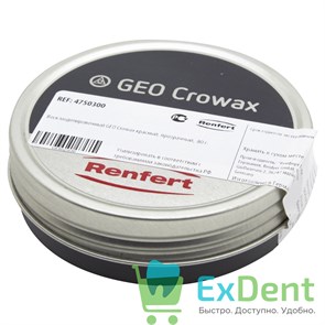 {{photo.Alt || photo.Description || 'Воск GEO Crowax (Кровакс) красный прозрачный (80 г)'}}