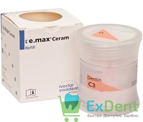 {{photo.Alt || photo.Description || 'IPS e.max Ceram Dentin - C3 дентин (20 г)'}}