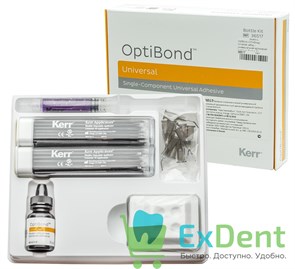 {{photo.Alt || photo.Description || 'OptiBond (Оптибонд) Universal набор - универсальная адгезивная система (5 мл + 3г)'}}