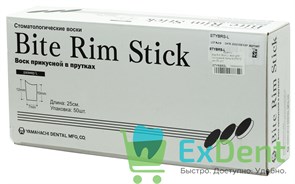 {{photo.Alt || photo.Description || 'Bite Rim Stick L - воск для построения прикуса, прутики 250x12 мм (50 шт)'}}