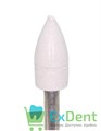 Полир Kagayaki Ensmart Pin - белый (грубая) пуля, металл, для финишной полировки композита (1шт) - фото 35249