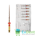 ProTaper (ПроТейпер) Gold машинный F2, 25 мм, Dentsply, для лечения сложных случаев (6 шт) - фото 41117